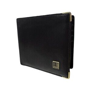 Dunhill Brown Leather Bifold Mens Wallet